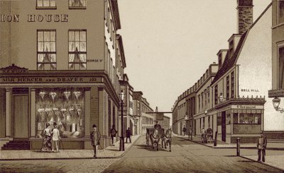 Croydon: High Street (litho) af English School