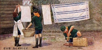 Ungetjeneste, 1929 af English School