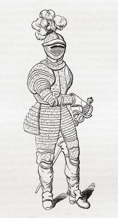 Cuirassier af English School