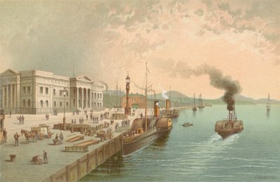 Custom House Quay, Greenock af English School