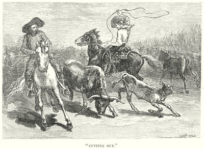 "Ausschneiden" (Gravur) von English School