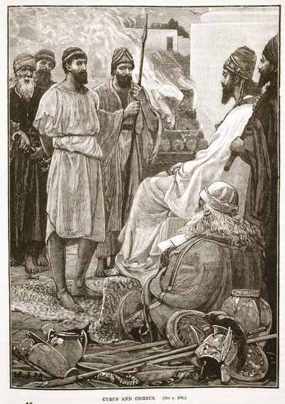 Kyros og Krøsus af English School