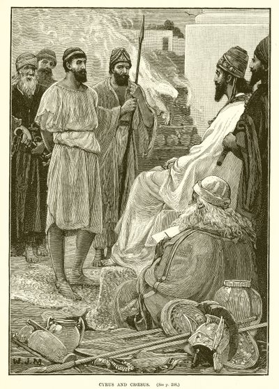 Kyros og Krøsus af English School