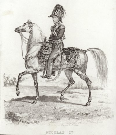 Czar Nicholas I af Rusland af English School