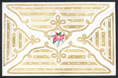 Dainty Pink Roses (kuvert), kort af English School