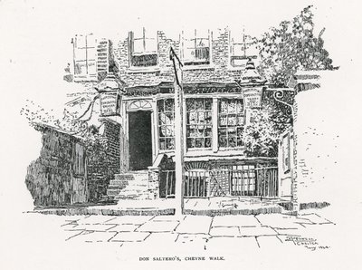 Dan Salteros kaffehus i Cheyne Walk af English School