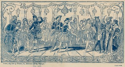 Dans i Vauxhall Gardens, London af English School