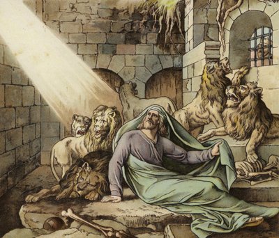 Daniel i Løvehulen af English School