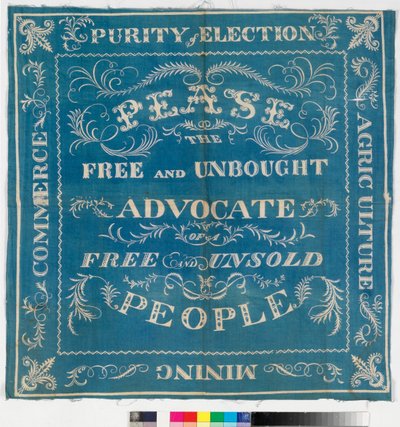 Darlington Wahlbanner für Joseph Pease, 1832 von English School