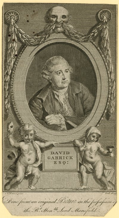 David Garrick, skuespiller af English School