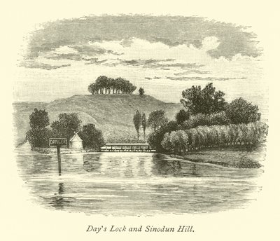 Days Lock og Sinodun Hill af English School