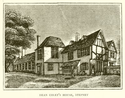 Dean Colets House, Stepney af English School