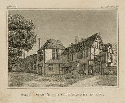 Dean Colets House i Stepney af English School
