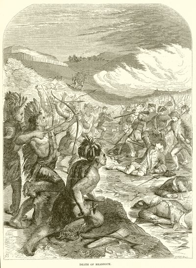Braddocks død af English School