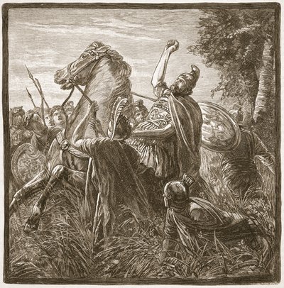 Crassus død af English School