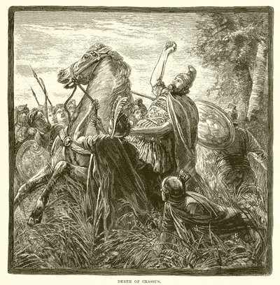 Crassus død af English School