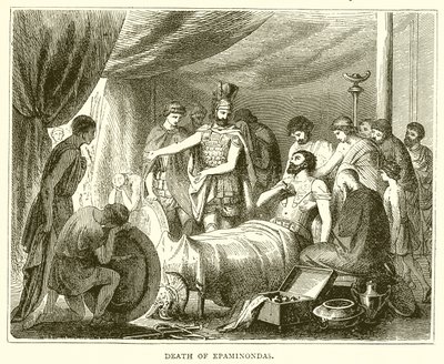Epaminondas død af English School