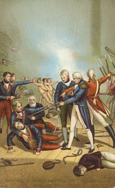 Nelsons død af English School