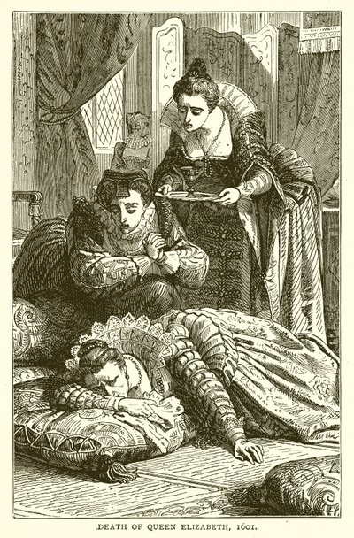 Dronning Elizabeths død, 1601 af English School