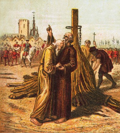 Tod von Ridley und Latimer von English School