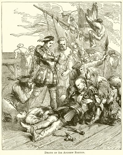 Sir Andrew Bartons død af English School