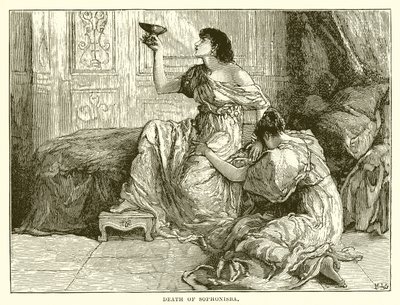 Sophonisbas død af English School