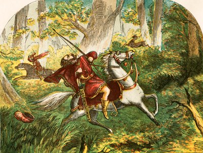 William Rufus død af English School