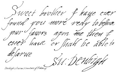 Denbigh (Susan) grevinde af Fielding af English School
