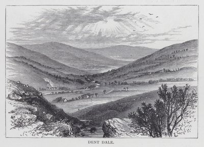 Dent Dale (gravering) af English School