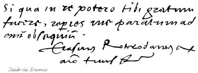 Desiderius Erasmus af English School