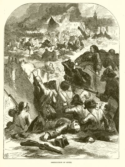 Destruction of Givet af English School