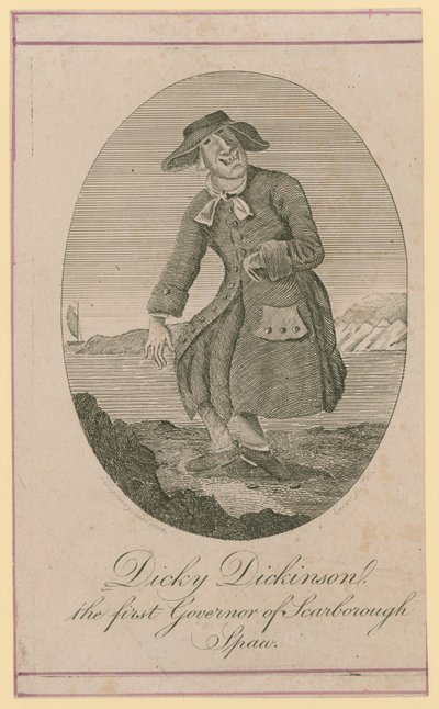 Dicky Dickinson, den første guvernør i Scarborough Spaw af English School