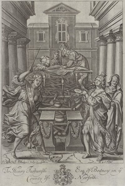 Dido bygger sit begravelsesbål af English School
