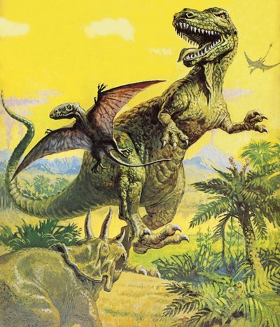 Dinosaurer af English School