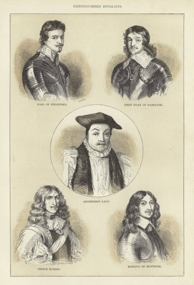 Fornemme royalister af English School
