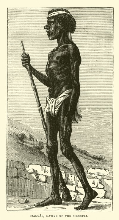 Djangal, native of the Sirgouja  af English School