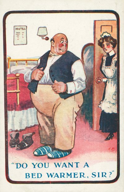 Do you want a bed warmer, Sir? Dani af English School