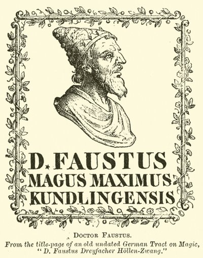 Doktor Faustus af English School