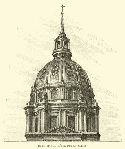 Kuppelen på Hotel des Invalides af English School