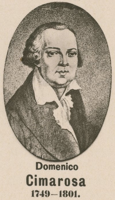 Domenico Cimarosa (dybtryk) af English School