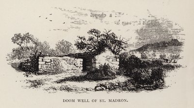 Doom Well of St Madron (gravering) af English School