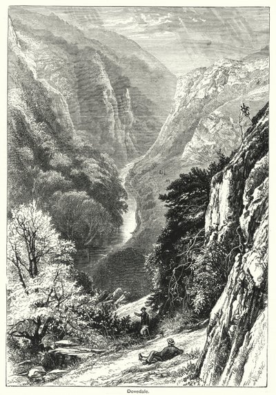 Dovedale (gravering) af English School