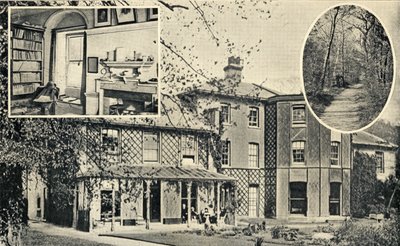 Down House, Downe, hjemsted for Charles Darwin (1809-82) fra 1842 af English School