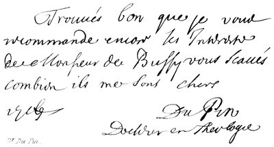 Dr Du Pin af English School