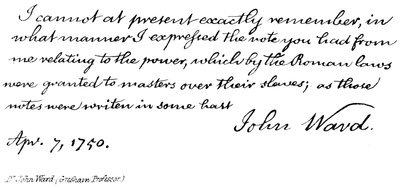 Dr John Ward (Gresham-Professor) von English School