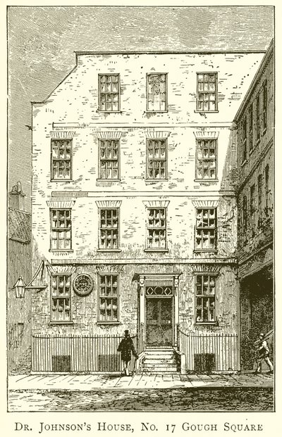 Dr. Johnsons House, no. 17 Gough Square af English School