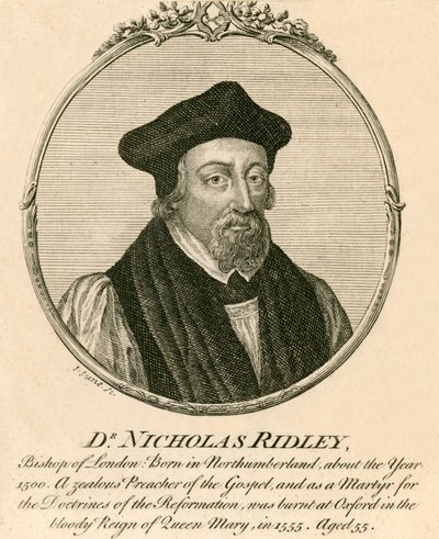 Dr. Nicholas Ridley af English School