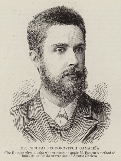 Dr. Niklai Feodorovich Gamleya (gravering) af English School