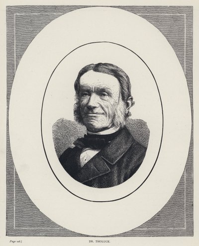 Dr. Tholuck (gravering) af English School