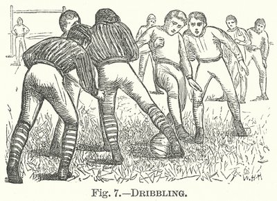 Dribling (indgravering) af English School